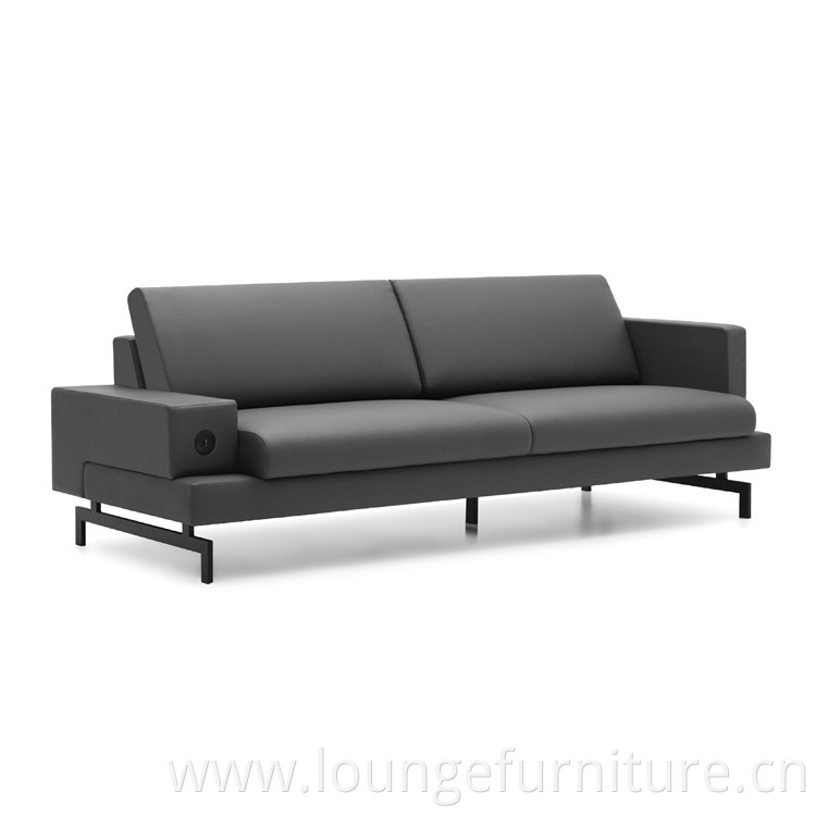 High Evaluation Office Leisure Multiple People Sofa Living Room Soft Sofa